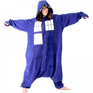 Doctor Who Tardis One Piece Pajamas