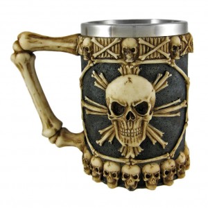 Pirate Skull Beer Mug