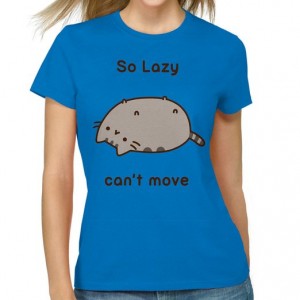 Pusheen T-shirt "So lazy"