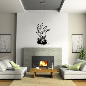 Zombie Hand Wall Decal