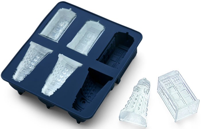 Doctor Who Silicone Ice Tray/Chocolate Mold