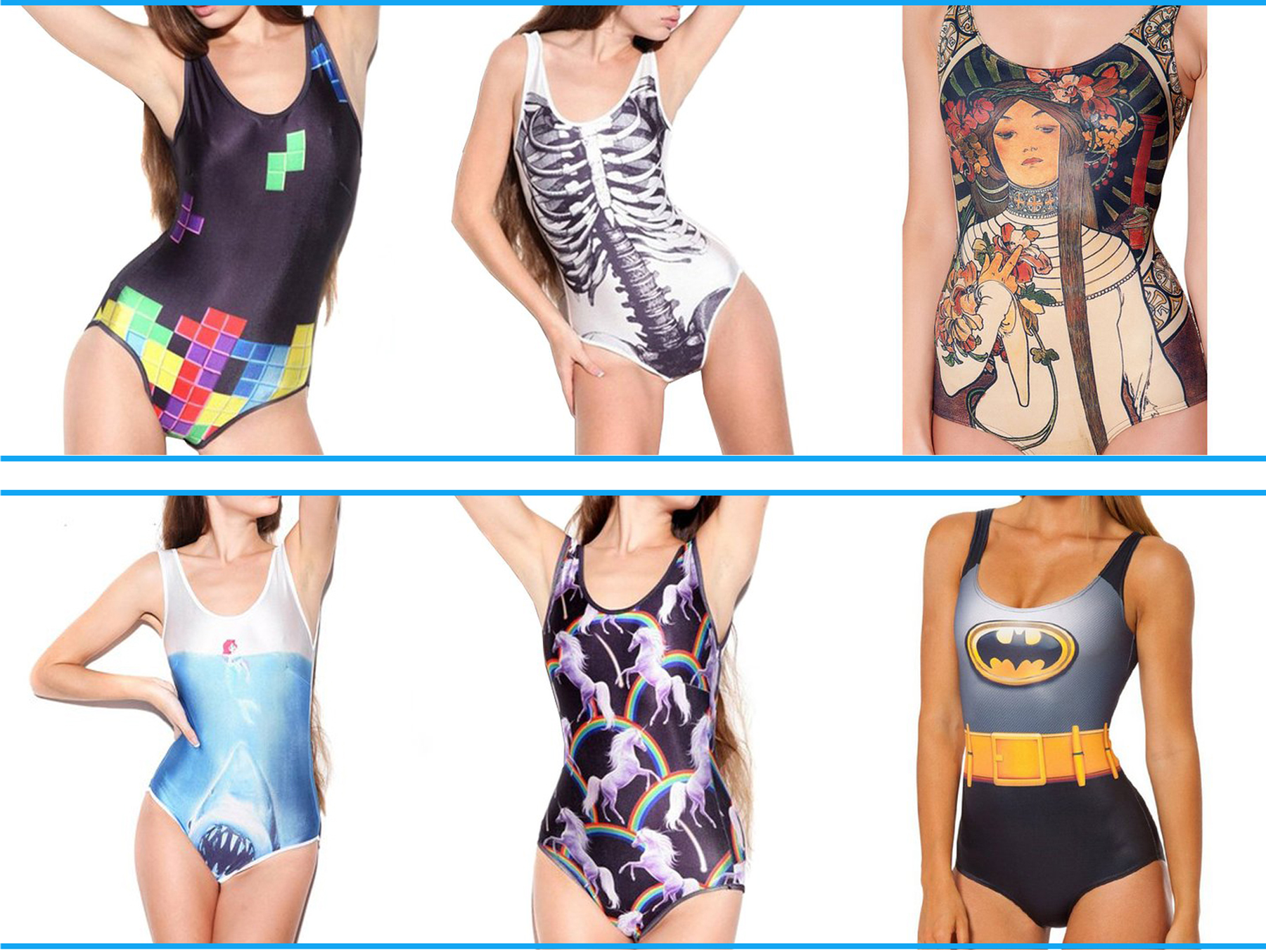 Funky One Piece Swimsuits