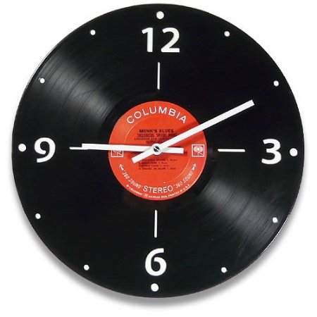 Vintage Vinyl LP Record Wall Clock