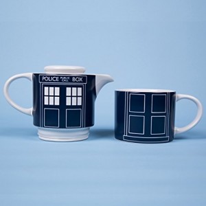 Doctor Who Door Panel Tea Set