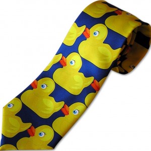 Duck Necktie as seen on How I Met Your Mother