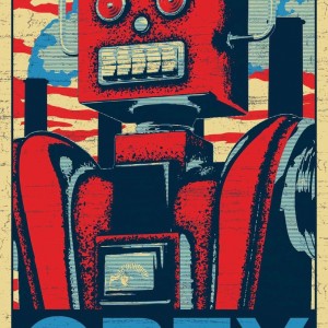 Robot Poster "OBEY"