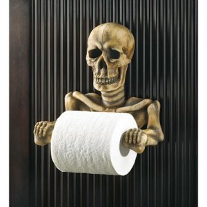 Skeleton Toilet Paper Holder