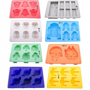 Star Wars Set of 8 Ice Cube Trays/Silicone Molds