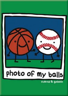 Balls Photo Magnet