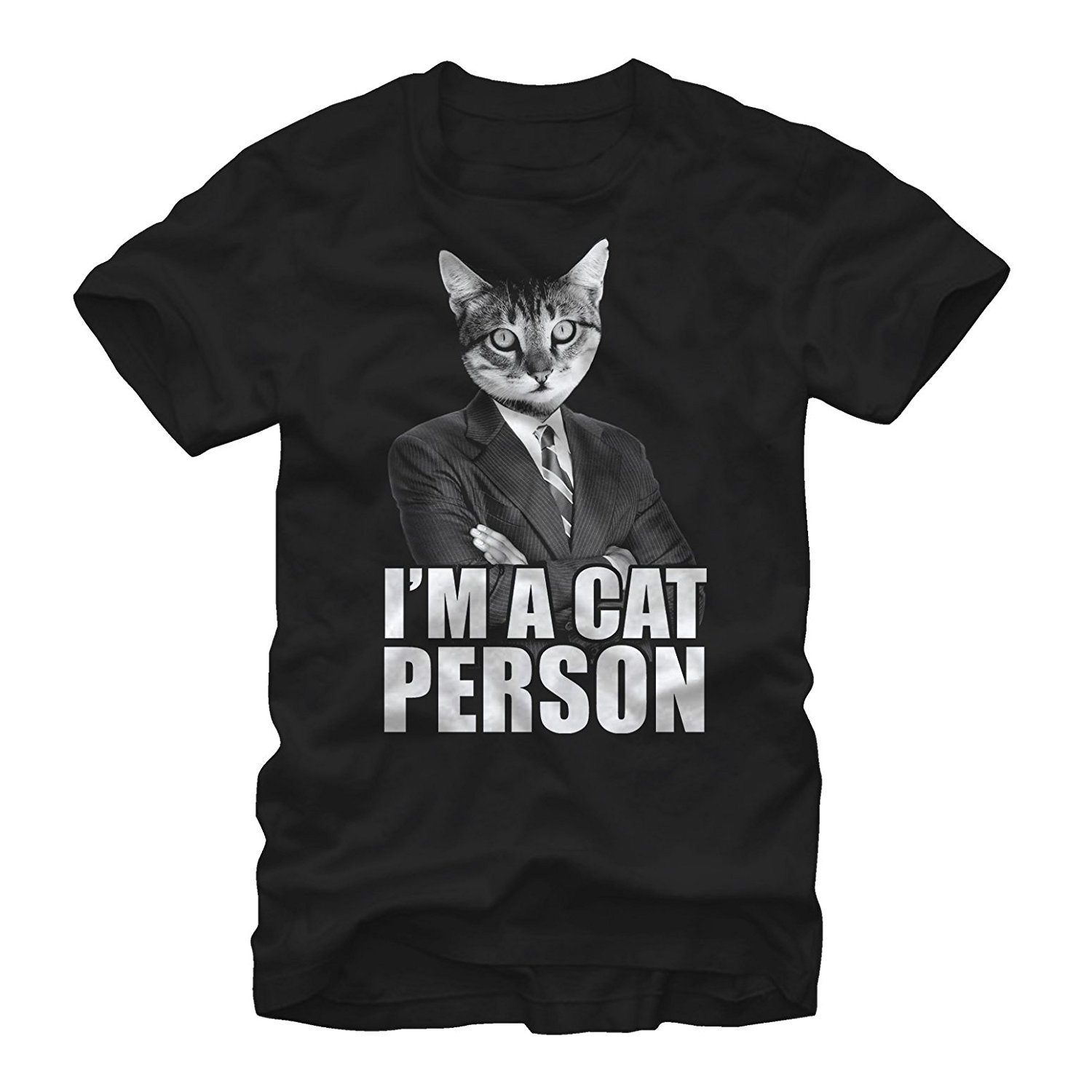 Cat Person Men's T-Shirt