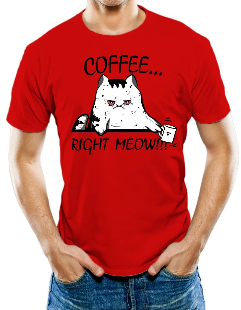 Coffee Right Meow Shirt
