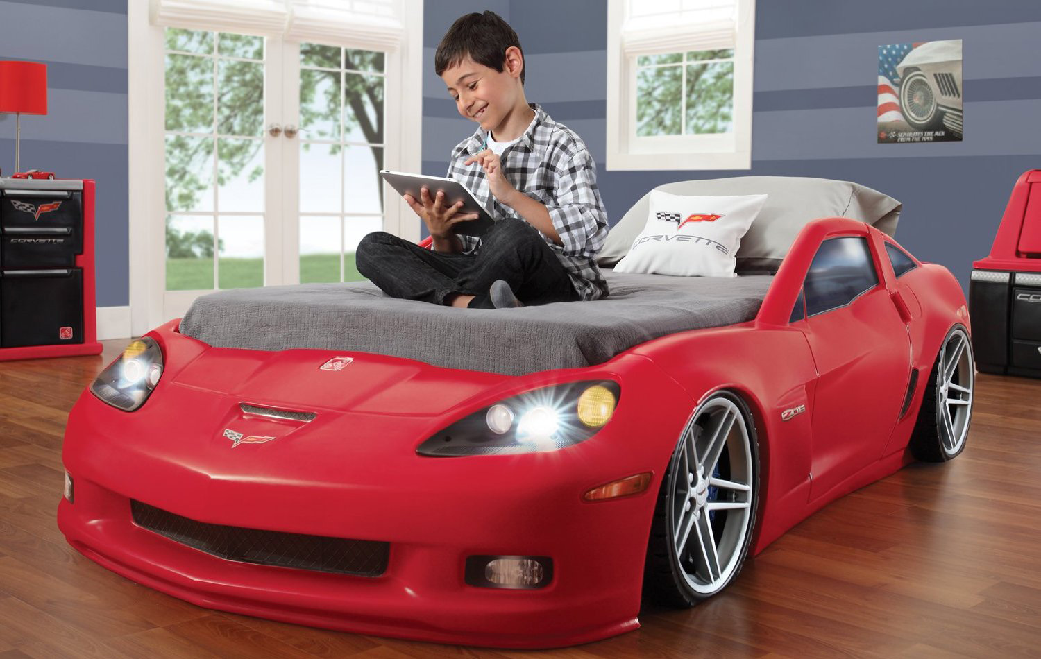 Corvette Bed with Lights