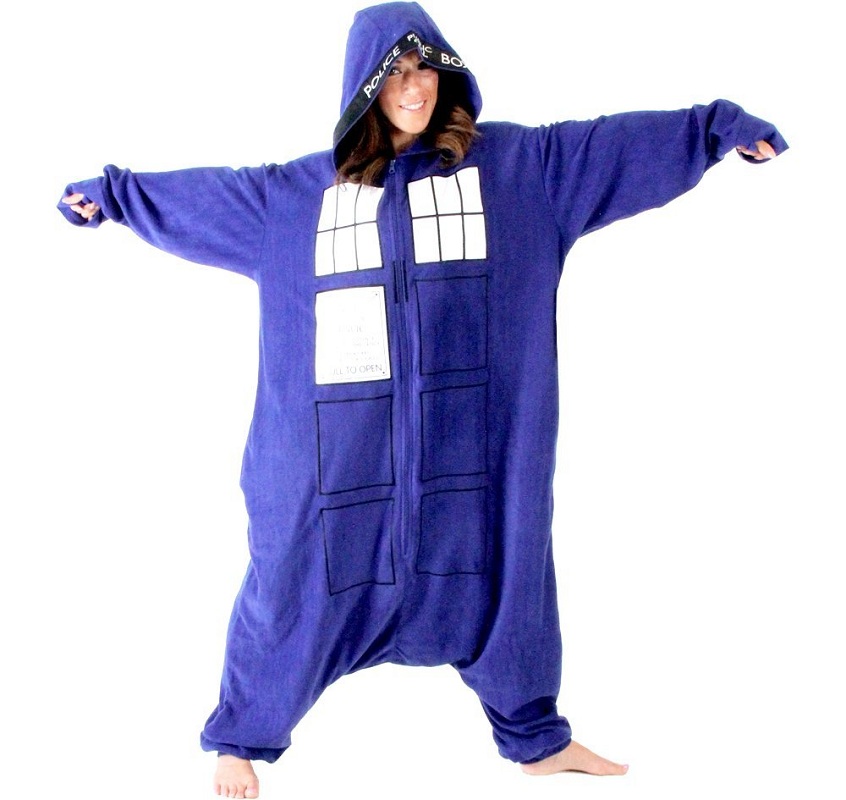 Doctor Who Tardis One Piece Pajamas