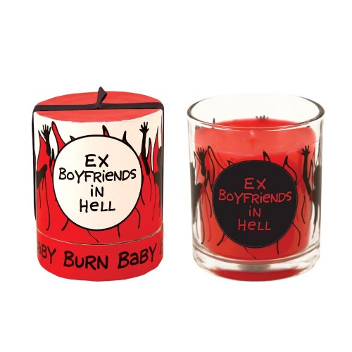 Ex Boyfriends In Hell Candle