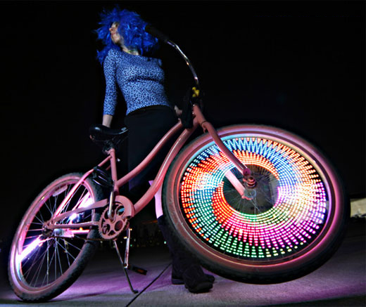 Full Color LED Bike Light