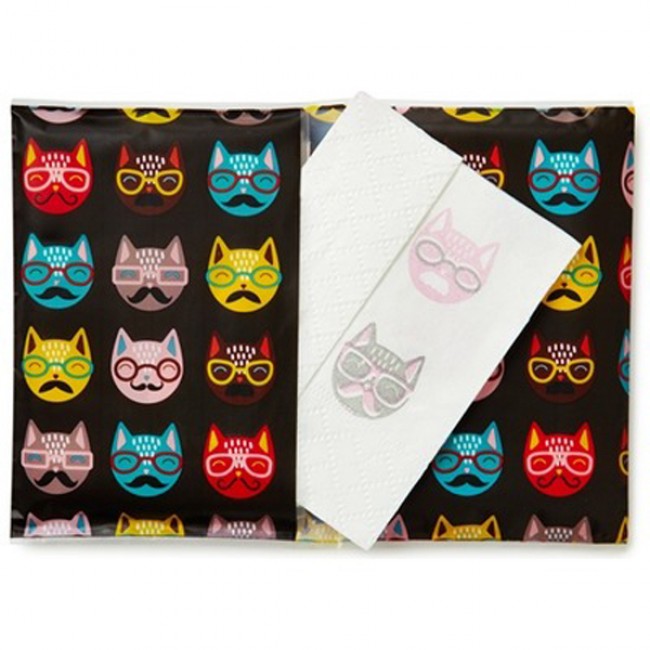 Hipster Cat Tissues