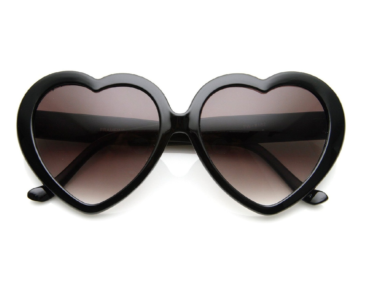 Large Heart Shaped Sunglasses