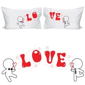 Love Gay Couple Pillowcases