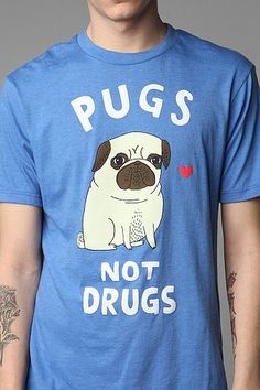 Pugs not Drugs T-Shirt