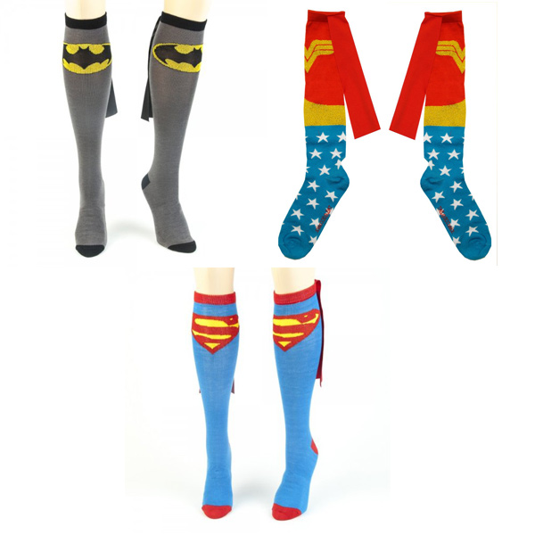 Superhero Socks with Cape